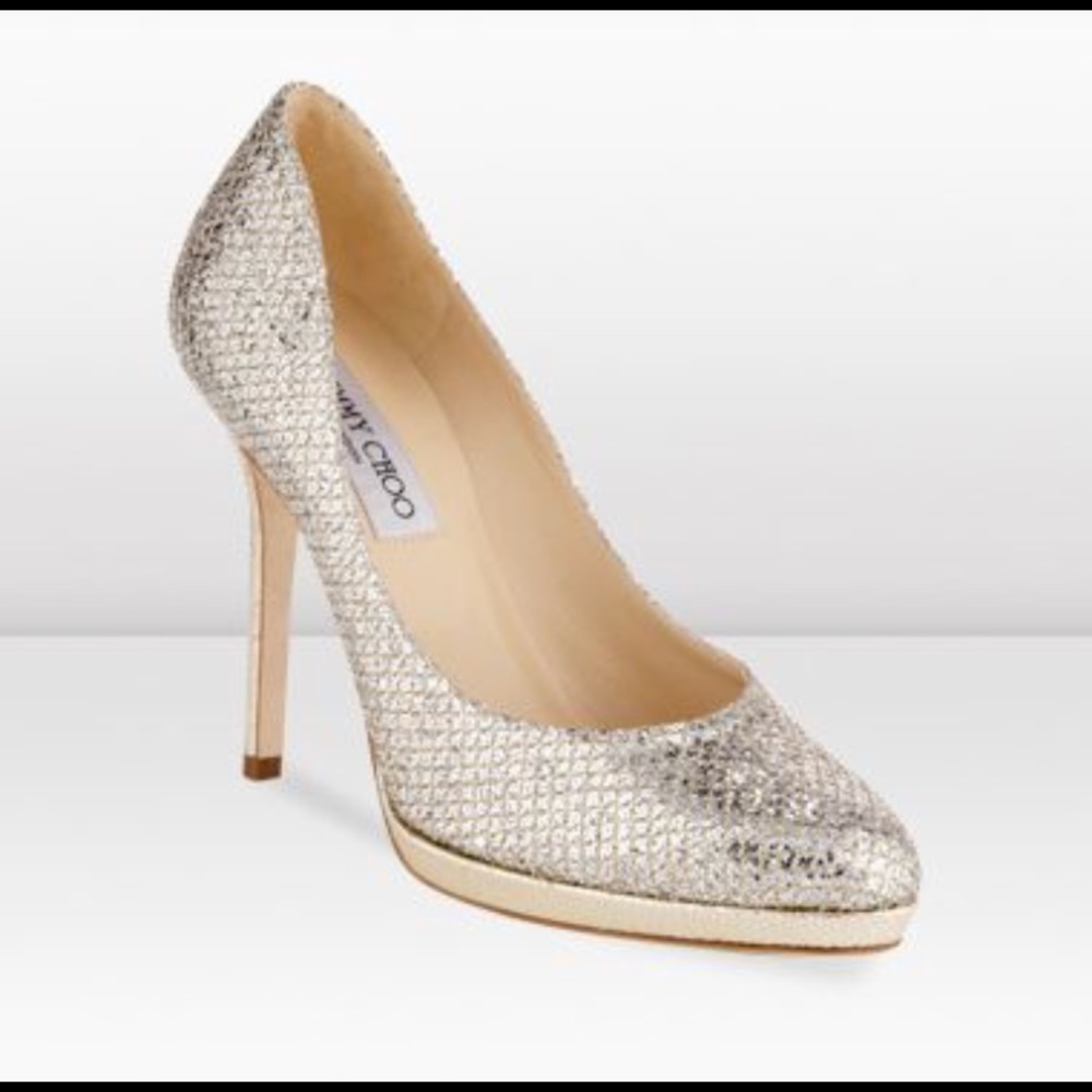 Jimmy Choo Champagne Heels